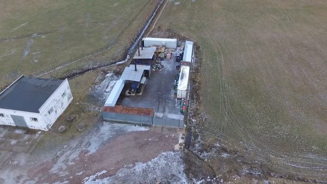 Промэко - крематорий для животных из ветклиник, облёт на квадракоптер, пр. Ополчения 216. 25.01.202 смотреть онлайн