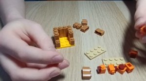 как сделать из Лего будку для собаки