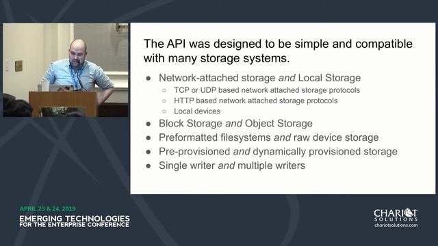 Lightning Talk: CSI – Container Storage Interface - Andrew Sauber смотреть онлайн
