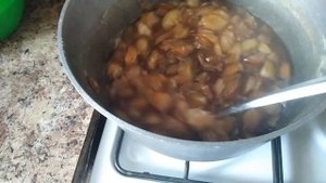 компот из персика и груши на зиму