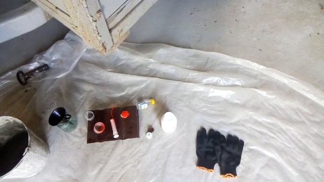 Обробка насіння  пшениці перед посівом. /Обработка семян пшеницы перед посевом./