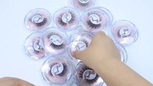 Самоклеящиеся ресницы без клея, многоразовые