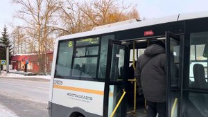 Автобус Луидор-2250DS(ГАЗ-Next) следует по маршруту 25 ”Конобеево - А/в Воскресенск”