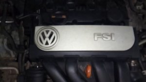 Работа двигателя vw 2.0 BVY, без "дизеления"