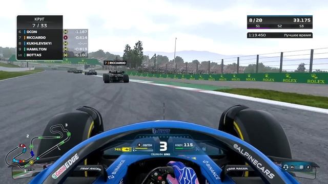 МЫ ПОЧТИ В ТОПЕ ПО СКОРОСТИ - Карьера F1 22 #37 смотреть онлайн