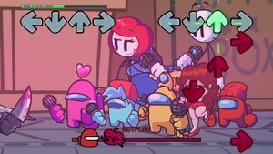 Friday Night Funkin' - Double Kill: Chaos Series - 4 Players join the game!