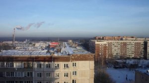 Вид с 11 этажа Новостройки 2 февраля 2015г.