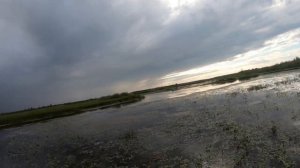 Скрадок на воде для охоты на уток! Отличный вариант!