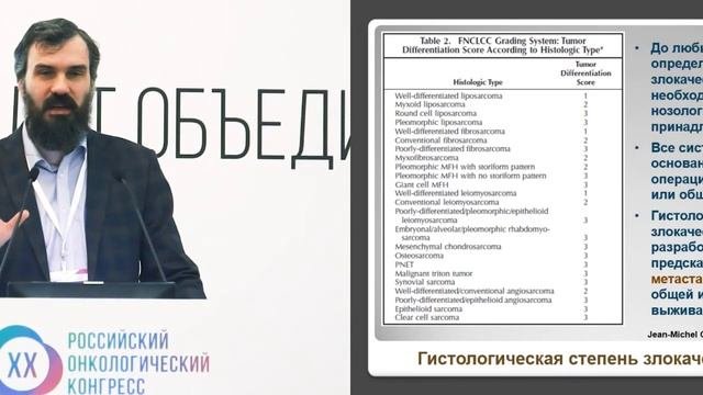 Диагностика сарком мягких тканей с высоким потенциалом злокачественности
