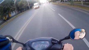 Гонки с ментами на Honda Lead 100!Меня арестовали?