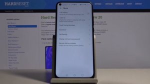 How to Activate Call Waiting on Honor View 20 - Calls Options