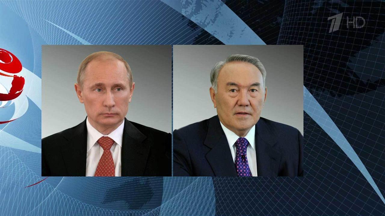 Президенты России и Казахстана обсудили взаимодействие двух стран в рамках Евразийского экономиче...