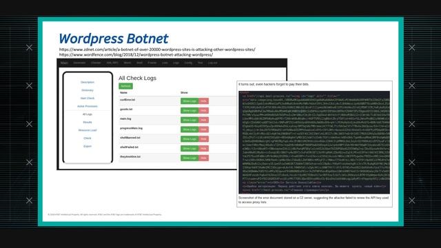 12/13/18 WordPress Botnet Attacking WordPress Sites | AT&T ThreatTraq смотреть онлайн