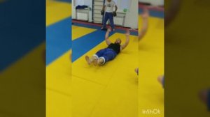 Тренировка по ОФП ветеранов дзюдо +30