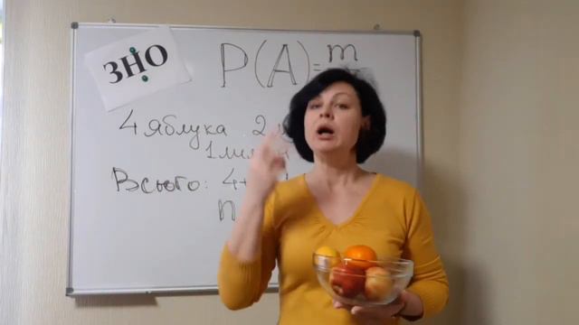 Класичне означення ймовірності. Задача про фрукти смотреть онлайн