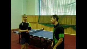 Хитрая подача (настольный теннис видео-уроки)