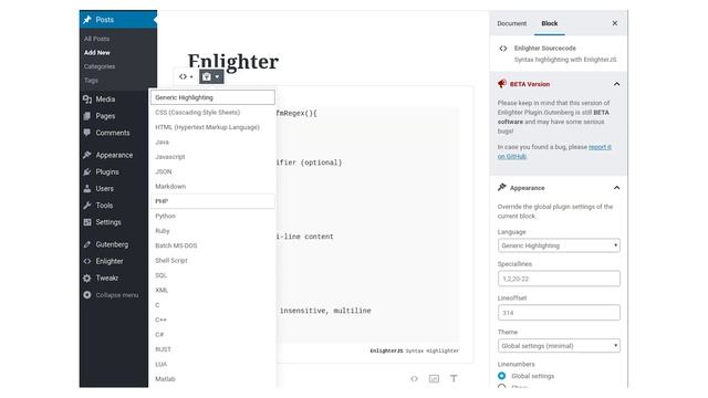 The Best Code Snippet Plugins for WordPress