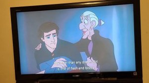 The Little Mermaid (1989)- Ursula's Transformation/Eric is Cursed by Ursula using Ariel's singing