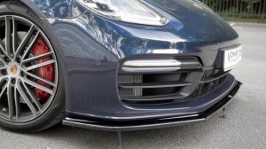Стильный дерзкий Порше Панамера 971 turbo со сплиттерами от #MaxtonDesign