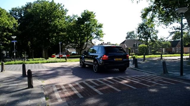 Porsche Cayenne Techart Magnum exhaust sound смотреть онлайн