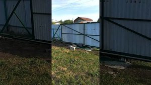 Откатные ворота с приводом Home gate