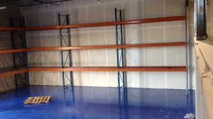 Стеллажи паллетные фронтальные металлические Монтаж.