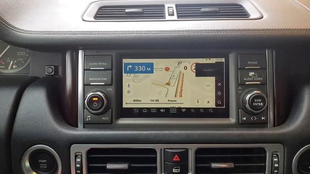 Range Rover 2009-2012 и блок навигации ROiK10 c OS Android 9.0.mp4