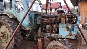 МТЗ-50 РАСКАТ, установили маховик и собрали