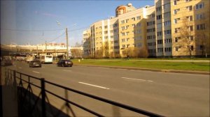 Трамвай 19 "Ж/д ст. "Старая Деревня" - Лахтинский Разлив" (старая трасса)