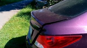 Huyndai Solaris открывание багажника с пульта сигнализации