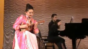 Folk string instrument Чанза - Анна Субанова "Прохладная Cеленга"