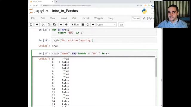 Программирование на Python. Введение в pandas: анализ данных на Python смотреть онлайн