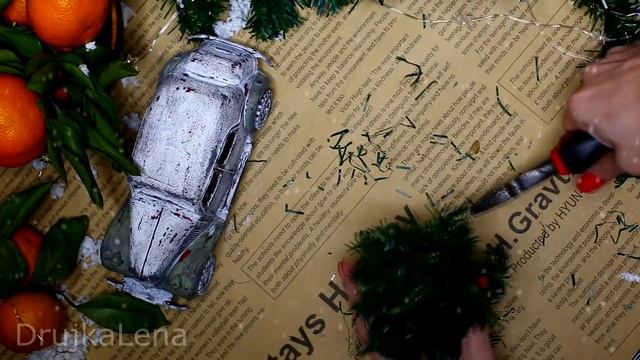 Благородный винтаж из дешевых китайских игрушек? Легко! Мастер-класс по переделке/ DIY/Новый год смотреть онлайн