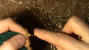 Обвязка края крючком