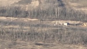 Уничтожение боевиков ВСУ  артиллерией Россий