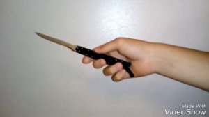 Как делать трюки ножом бабачка