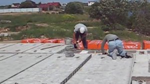 Строительство  дома из пеноблоков и облицовка