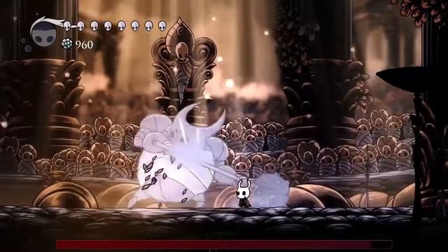 Hollow Knight False Knight Boss Fight (No Charms, No Damage,Health Bar Mod) смотреть онлайн