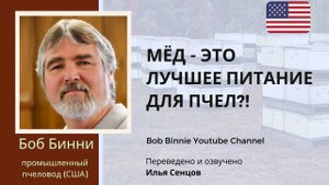 Можно ли кормить пчел сахаром? (лекция Боба Бинни) - Действительно ли мёд это лучший корм для пчел?