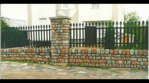 Дорожки, заборы, мощение из булыжника. Брусчатка из булыжника.