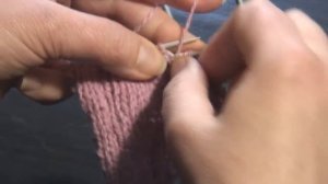 Вязаные узоры.Наклонная коса.Узор 6.Уроки вязания на канале''Дела домашние''.