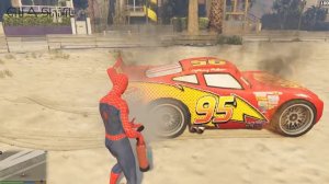 Мультик про молнию маквин и человека паука