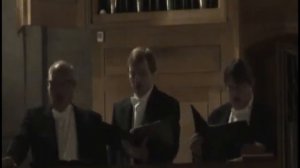 Mats Calvén, Glenn Bengtsson and Stellan Dahlin sing Swedish Hymn Dagen är kommen in 2008
