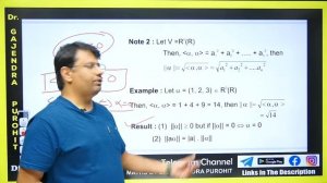 Inner Product Space | Normed Linear Space - Concepts & Example By @gajendrapurohit