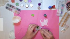 Заливка котиков эпоксидной смолой