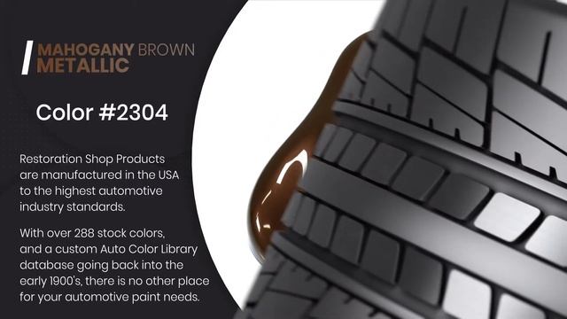 Restoration Shop | #2304 - Mahogany Brown Metallic смотреть онлайн