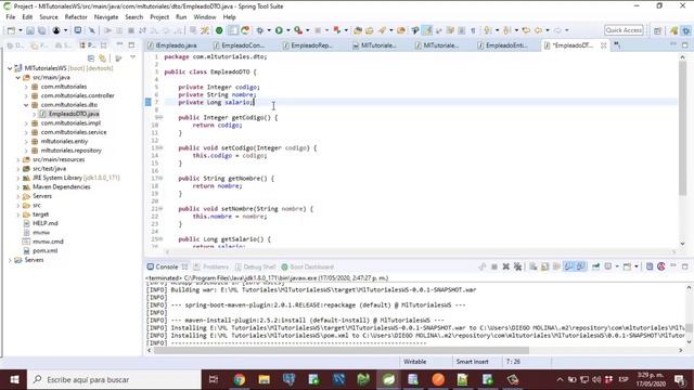 15. Servicios Web REST Spring - Que es un DTO y como crear una clase DTO (Data Transfer Object) смотреть онлайн