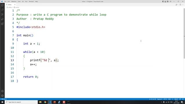 while do while loops in C Telugu | c programming | Program 35