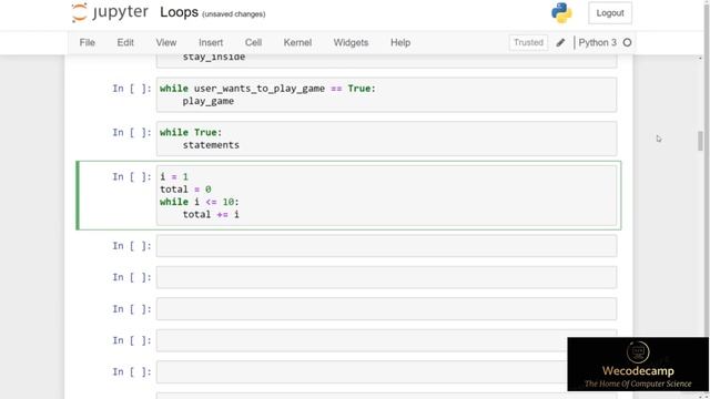 Python WHILE Loop