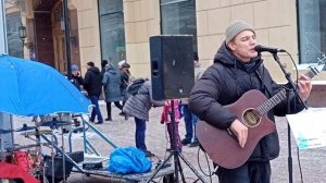 Зимние цветы на Арбате